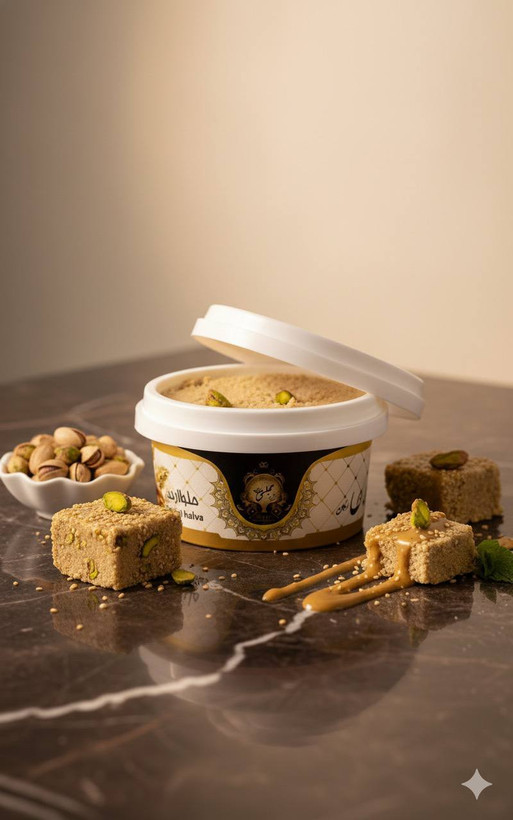 بستهبندی ۲۵۰ گرمی حلواارده