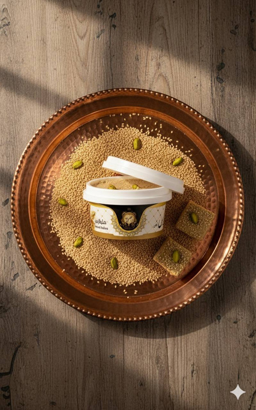 بستهبندی ۸۰۰ گرمی حلواارده