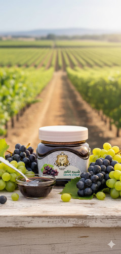 شیره انگور ۴۰۰گرم ارگانیک،مقوی و خوشمزه خونساز و مناسب برای تمام سنین